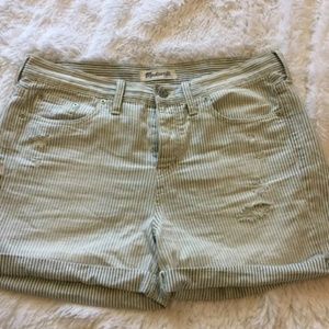 Madewell Denim Distressed Railroad Size 28